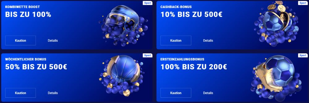 Sportbonus im Frumzi Casino